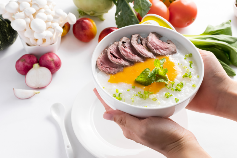 Cháo Dinh Dưỡng Tim Tần Ngũ Vị