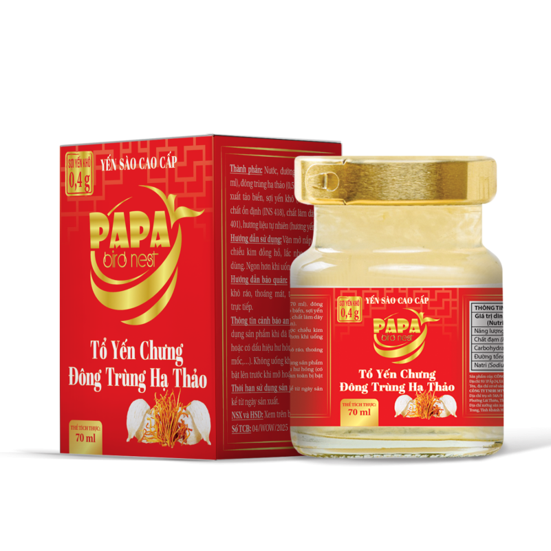 Yến Chưng Đông Trùng Hạ Thảo