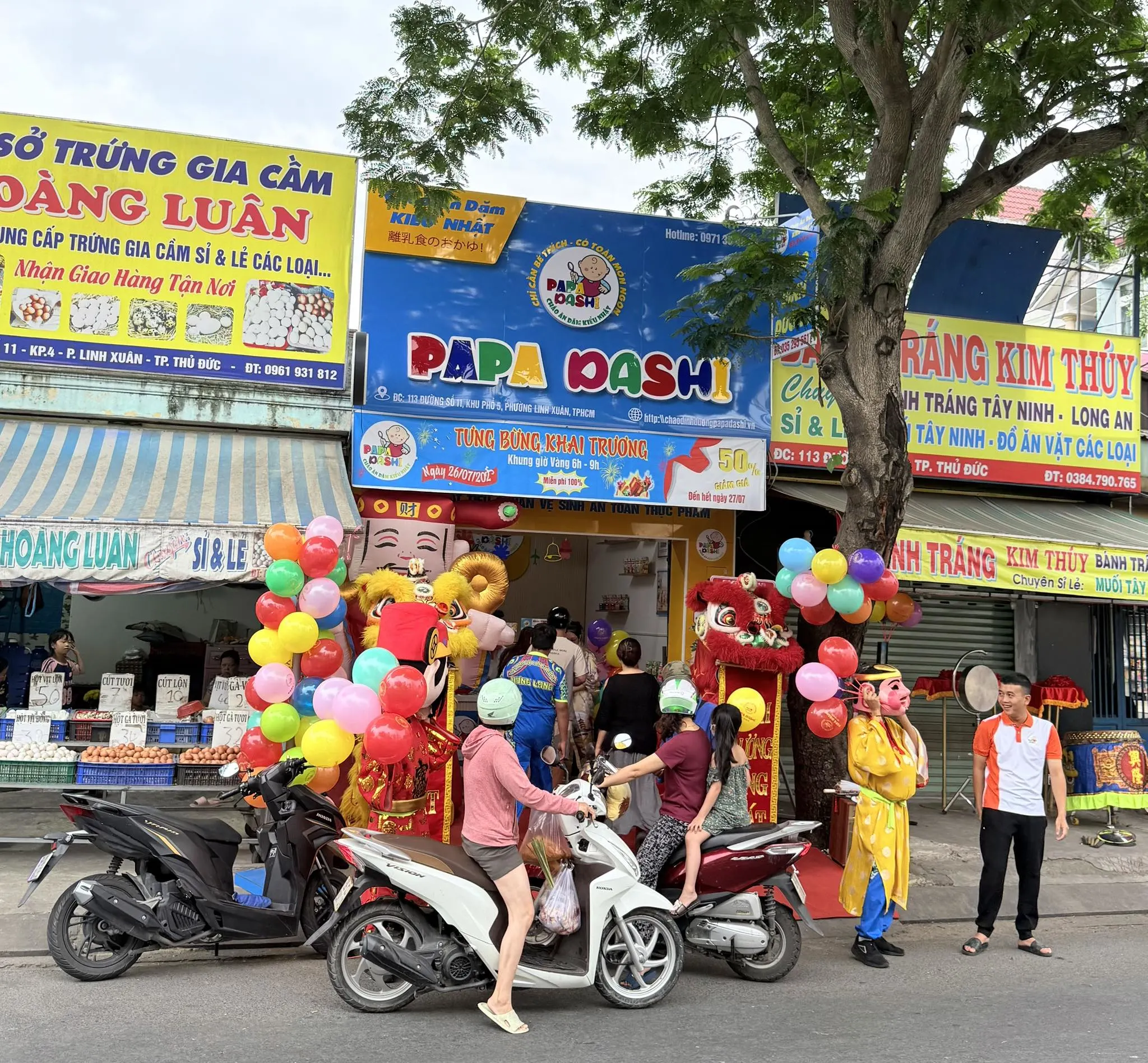 Khai trương cửa hàng cháo Papa Dashi Linh Xuân Thủ Đức