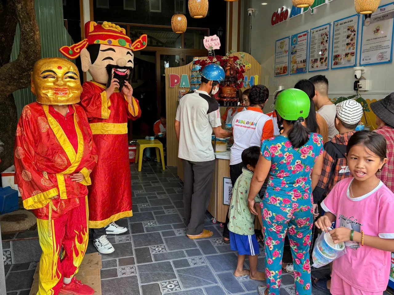 Khai trương Papa Dashi Vân Canh Bình Định
