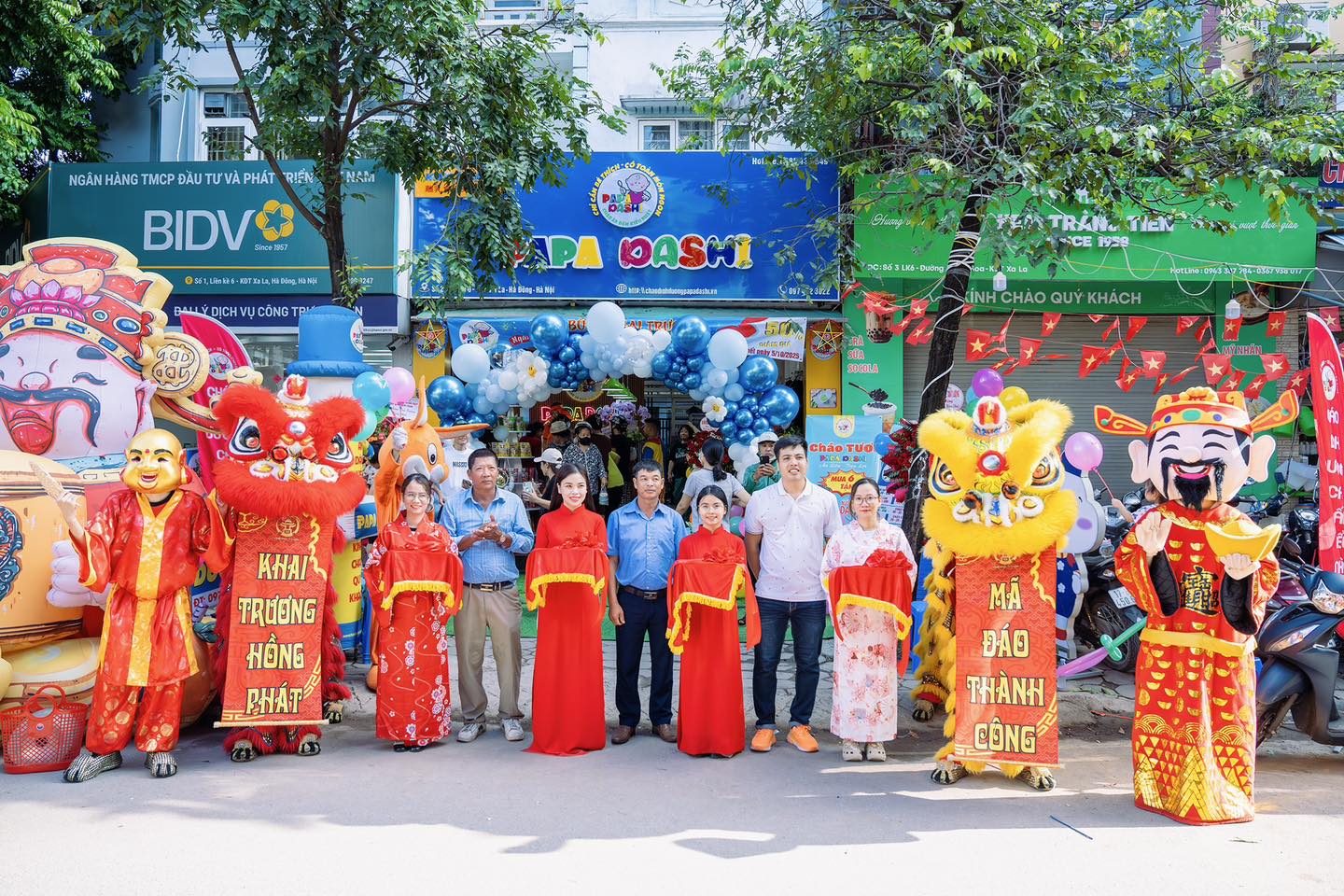 Hình ảnh khai trương cửa hàng Cháo dinh dưỡng Papa Dashi tại Khu Đô Thị Xa La, Hà Đông, Hà Nội