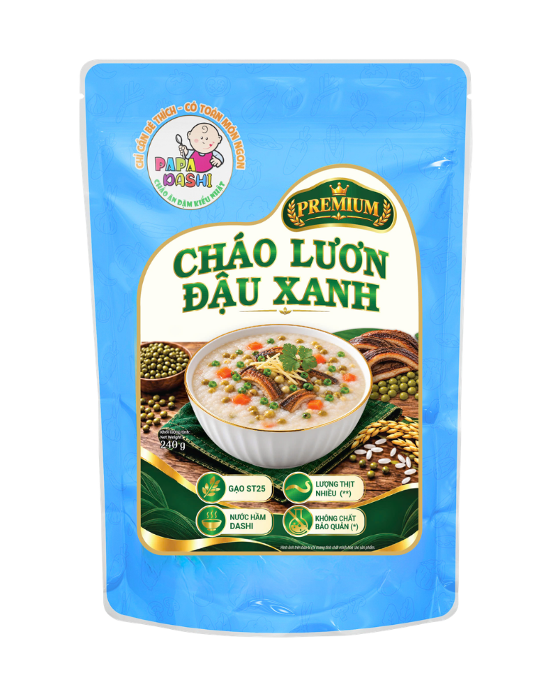 Cháo Tươi Lươn Đậu Xanh Premium - Sắp Ra Mắt
