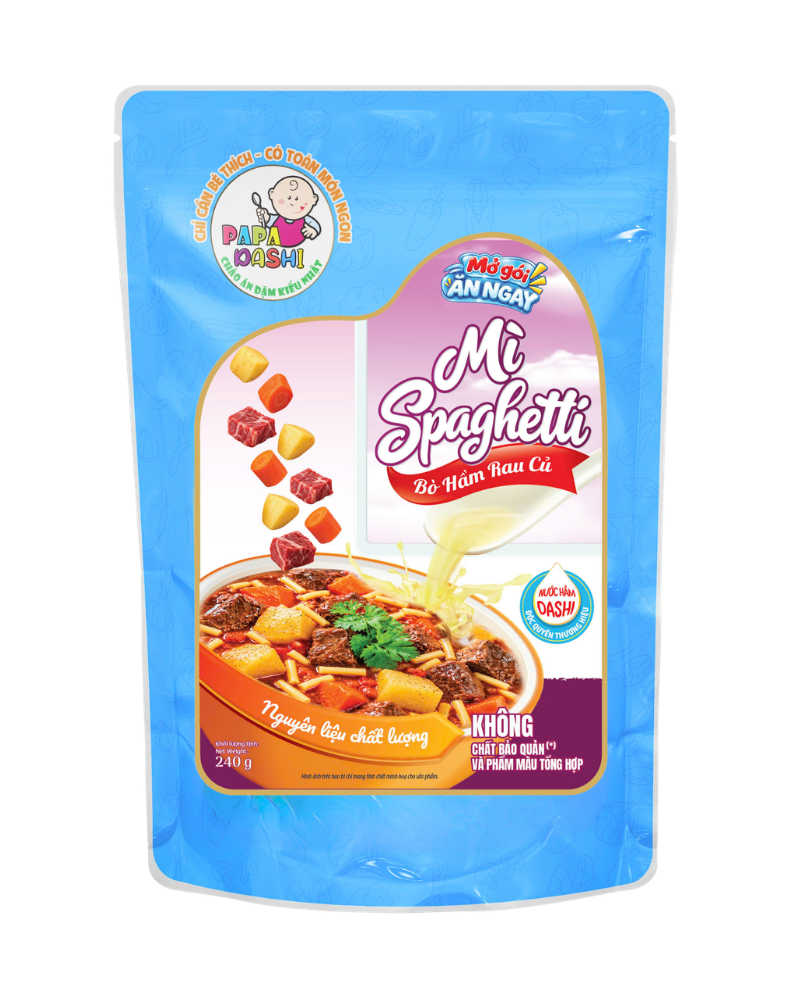 Mì Spaghetti Bò Hầm Rau Củ - Sắp Ra Mắt